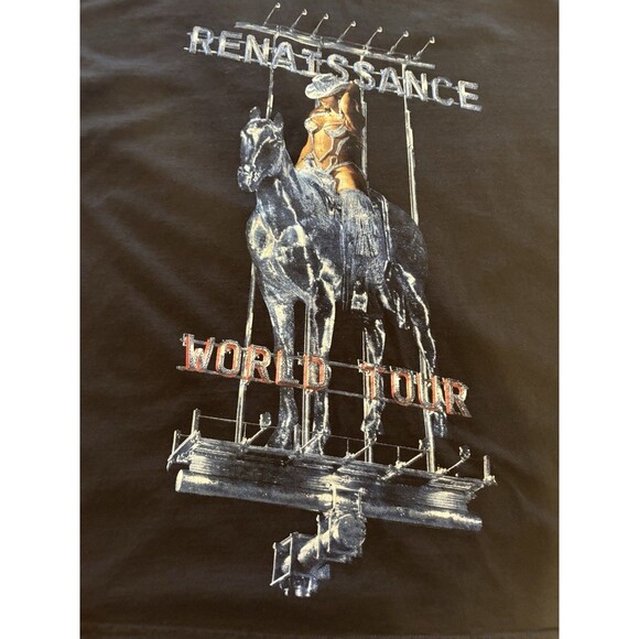 Beyoncé Renaissance World Tour T-Shirt Black Short Sleeve Concert Tee Size XL - Picture 6 of 8